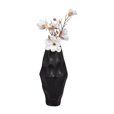 Arleta Large Black Vase - Al Rugaib Furniture
