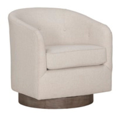 Arlo Easy Clean Swivel Chair - Al Rugaib Furniture