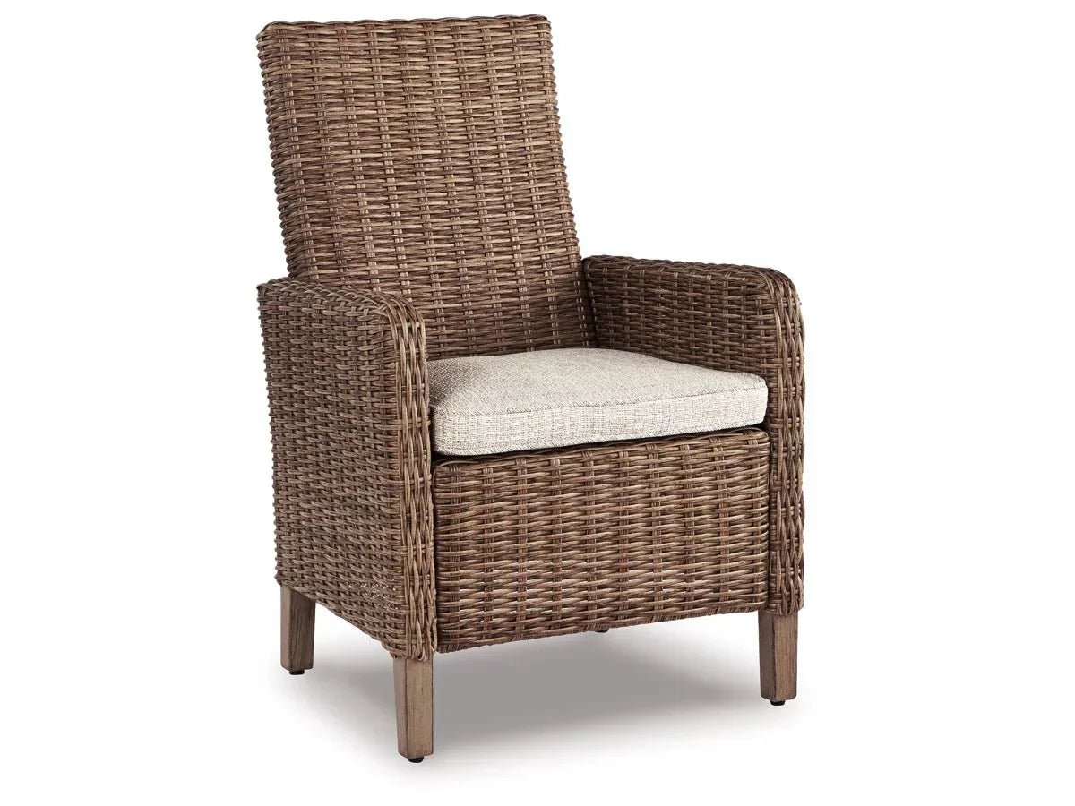 ARM CHAIR WITH CUSHION ( 2/C/N) Outdoor Chairs| Ashley Homestore