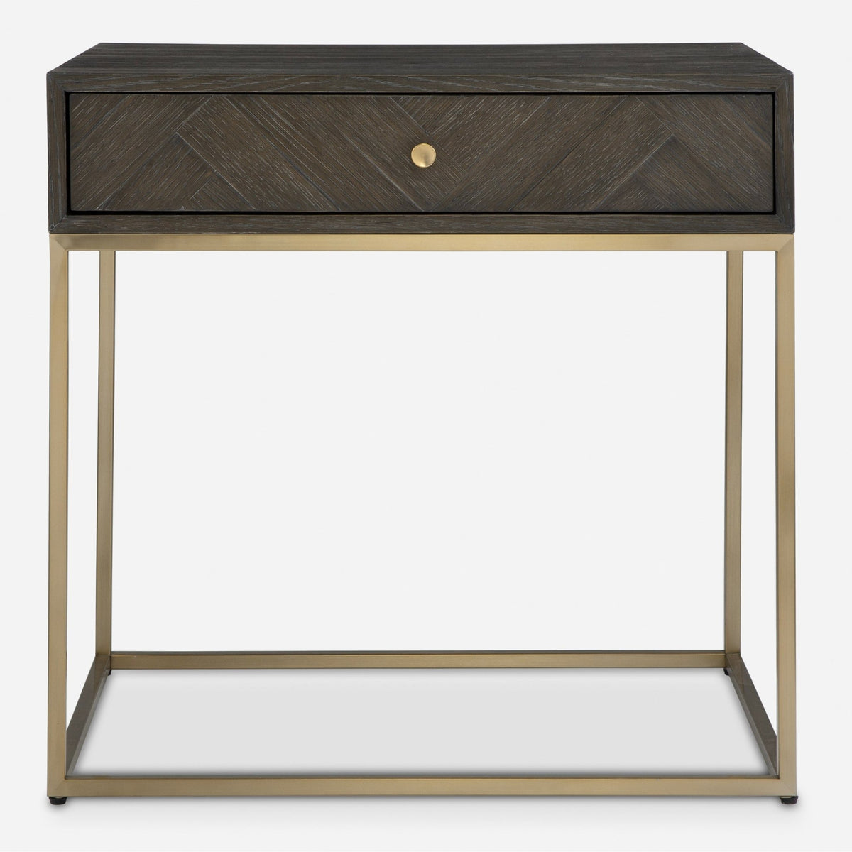Armistead Walnut Side Table Accent & End Tables| Uttermost