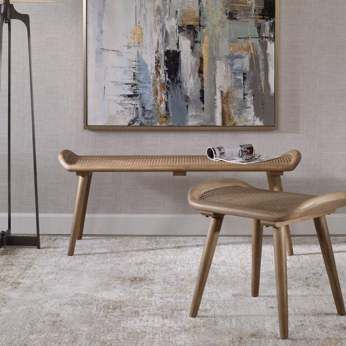 ARNE SMALL BENCH Benches| Uttermost
