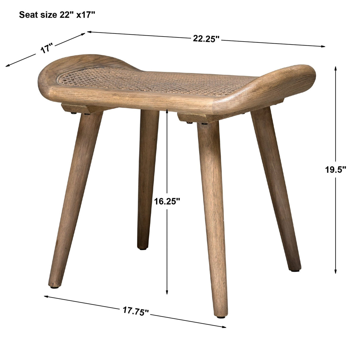 ARNE SMALL BENCH Benches| Uttermost