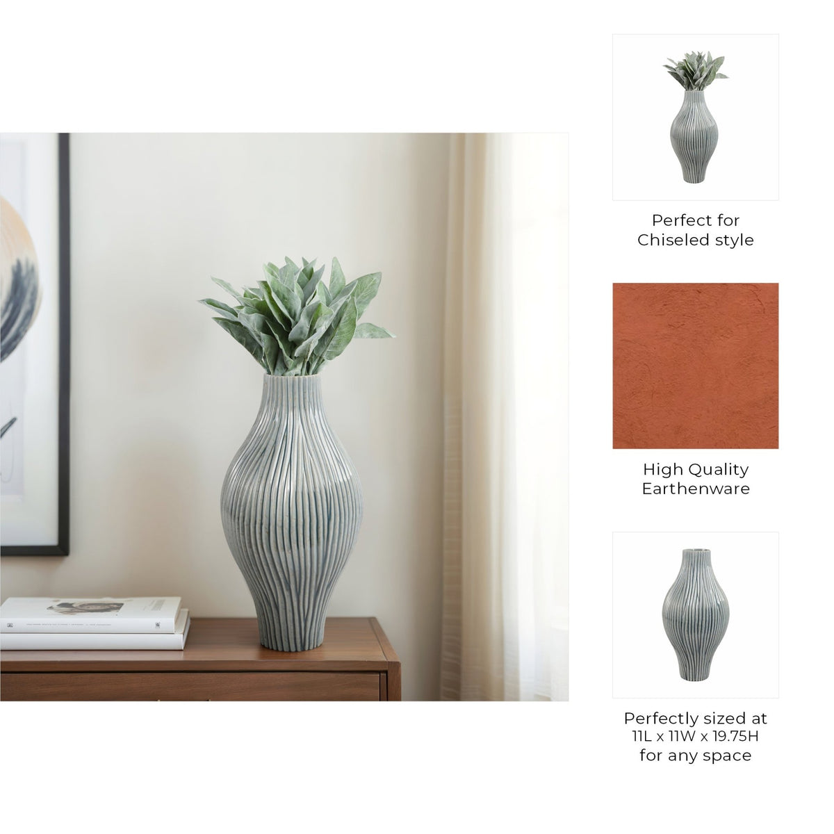 Arouca Portugal Vase Vases and Jars| Sagebrook Home