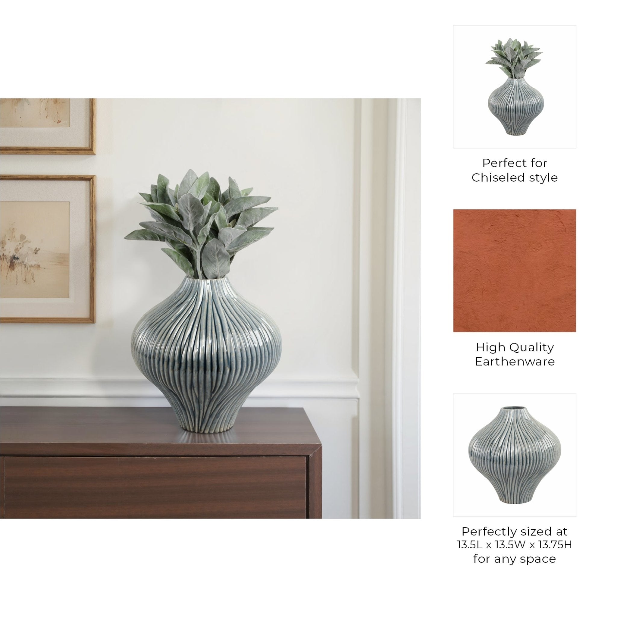 Arouca Portugal Vase Vases and Jars| Sagebrook Home