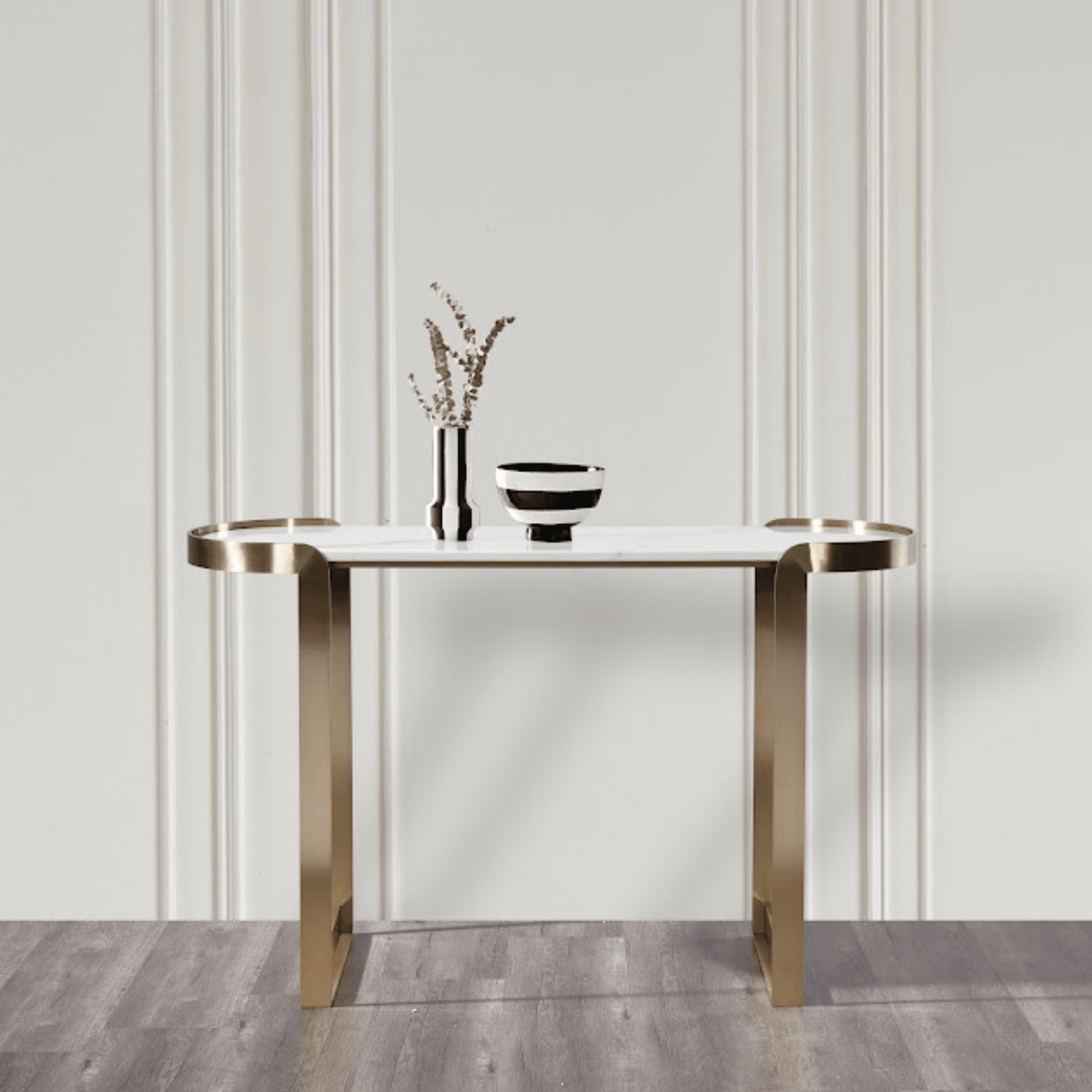 Artifical Mrable Top Console Table Consoles & Sideboards| Roots Furniture