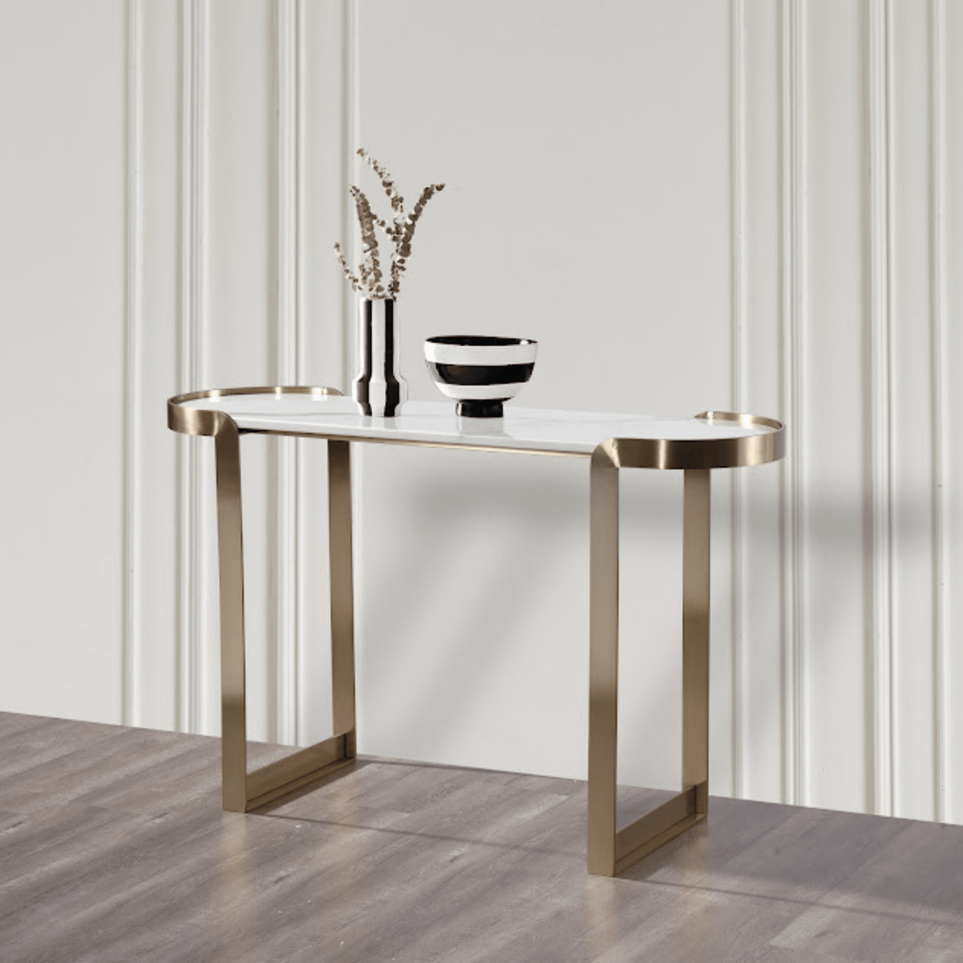 Artifical Mrable Top Console Table Consoles & Sideboards| Roots Furniture