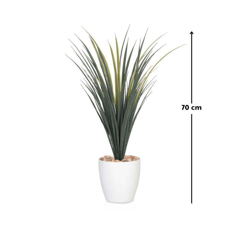 Artificial cactus tree with a cylindrical plastic stand Leaves: Vibrant green Stand type: Durable plastic Available colors: White Artificial Plants| Otath
