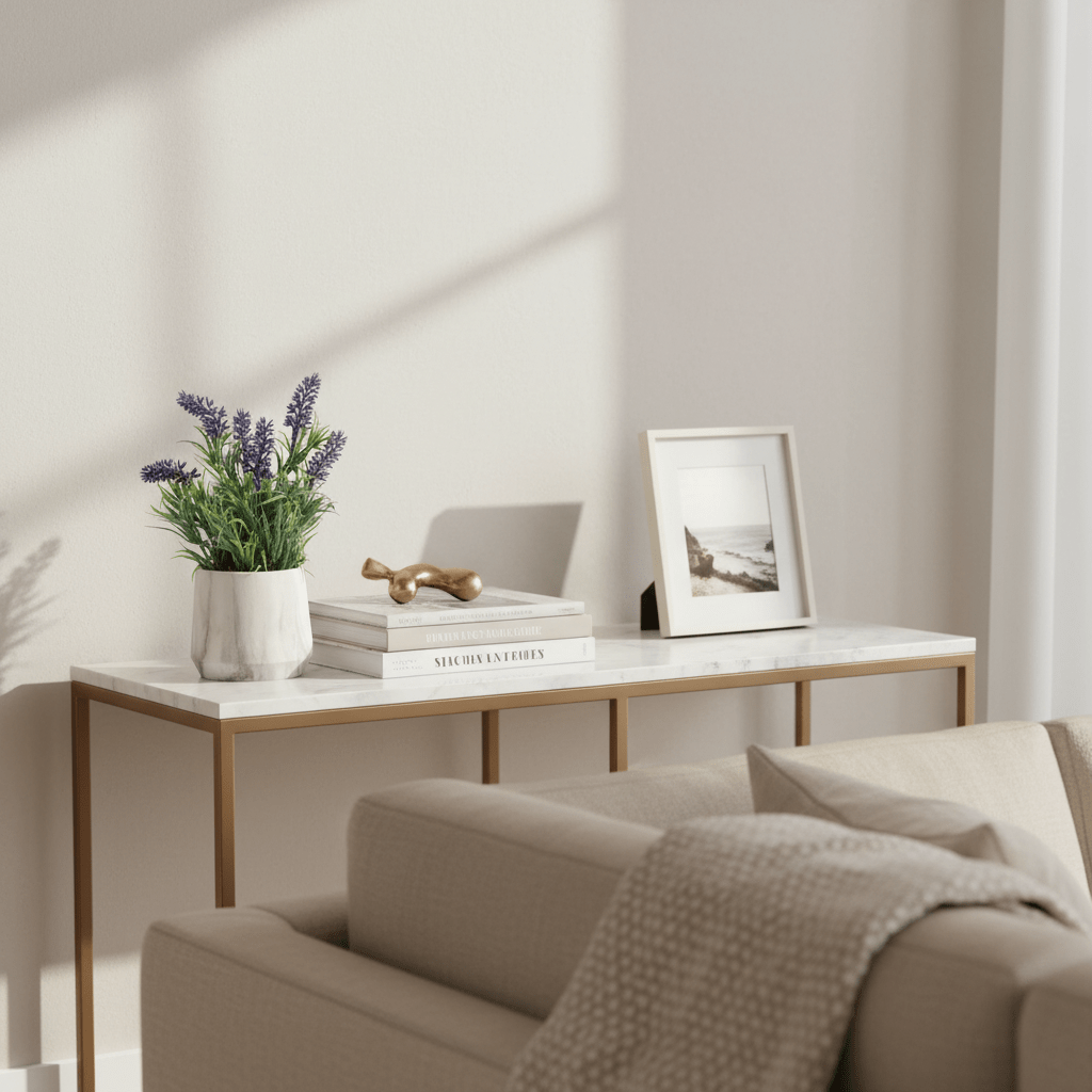 Artificial Lavender Bonsai Indoor with Plastic Pot Plants| Roots Furniture