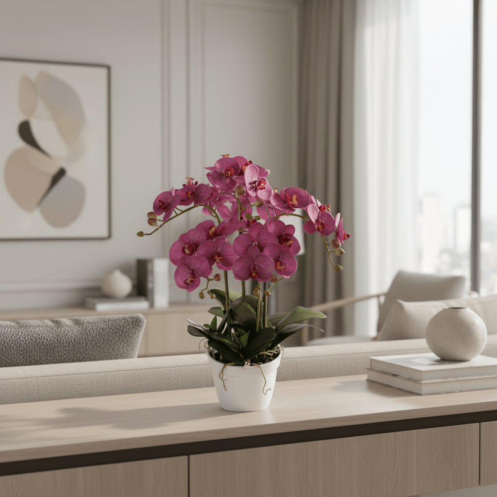 Artificial Potted Orchids Plants| Roots Furniture