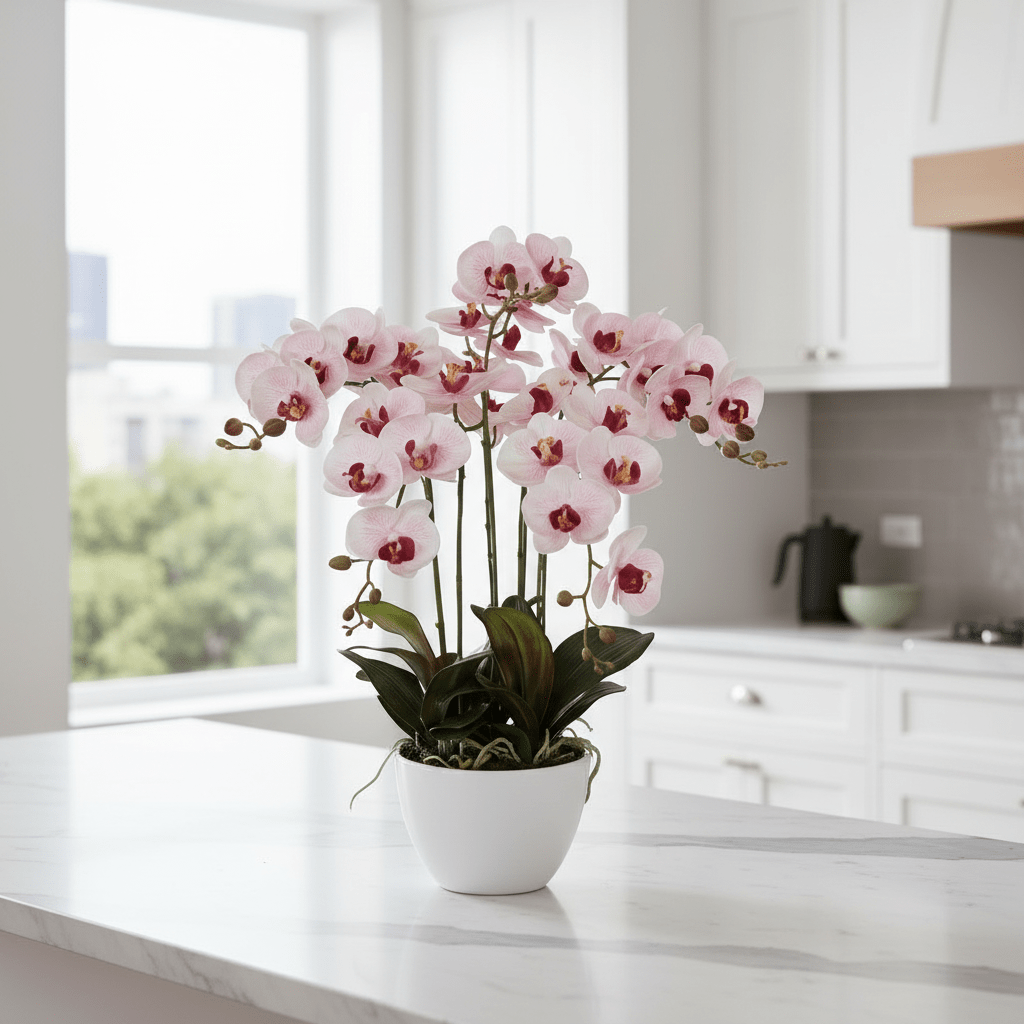 Artificial Potted Orchids Plants| Roots Furniture