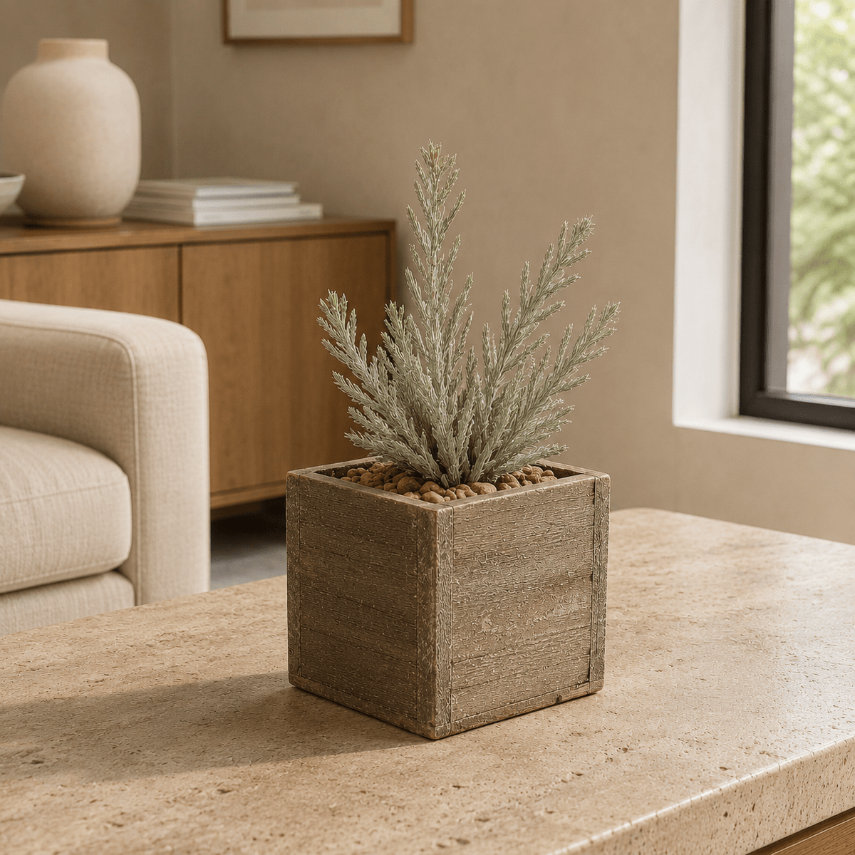 Artificial Potted Succulent Plants 21CM Indoor Plants| Roots Furniture