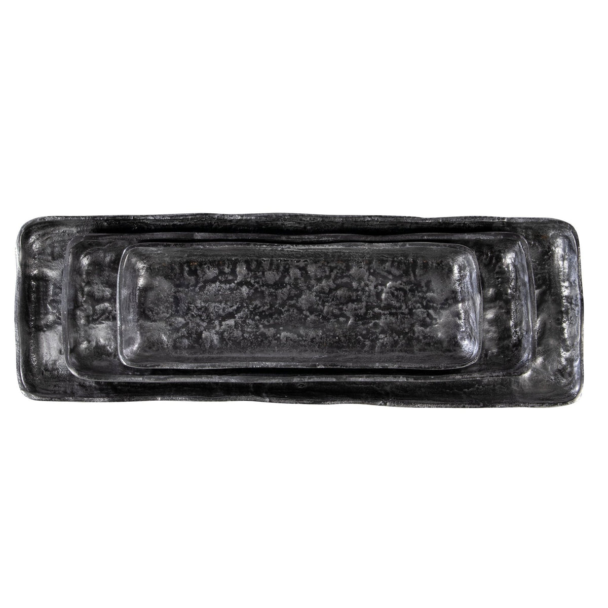 Artisan Trays, Antique Nickel, S/3 Tray| Uttermost