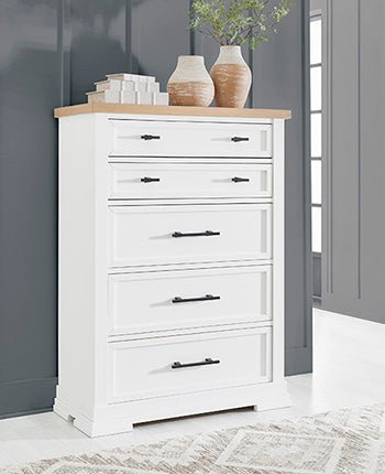 Ashbryn Chest of Drawers - Al Rugaib Furniture