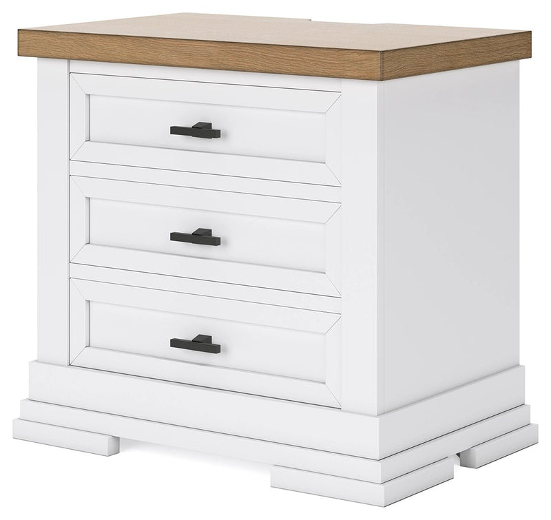 Ashbryn Nightstand - Al Rugaib Furniture