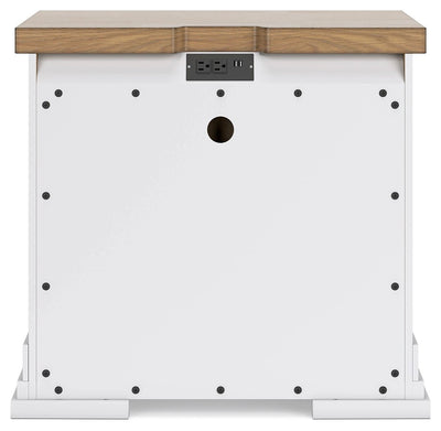 Ashbryn Nightstand - Al Rugaib Furniture