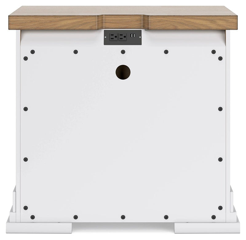 Ashbryn Nightstand - Al Rugaib Furniture