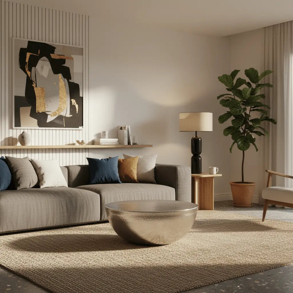 Ashiko Coffee Table Silver Coffee Tables| Moe's Home