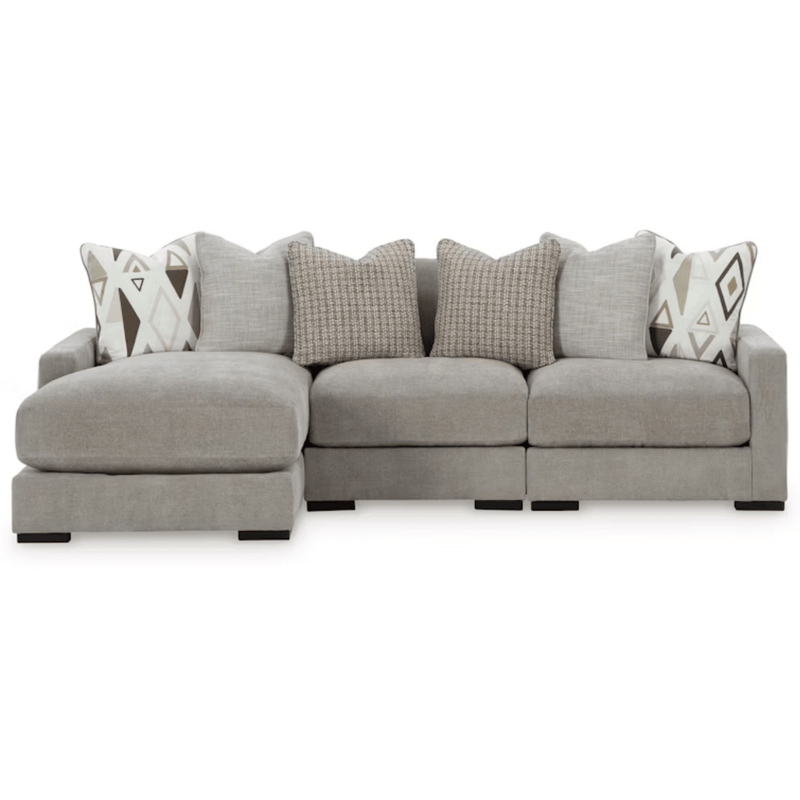 Aslan Court 3 - Piece Sofa Sectional with Chaise - Al Rugaib Furniture
