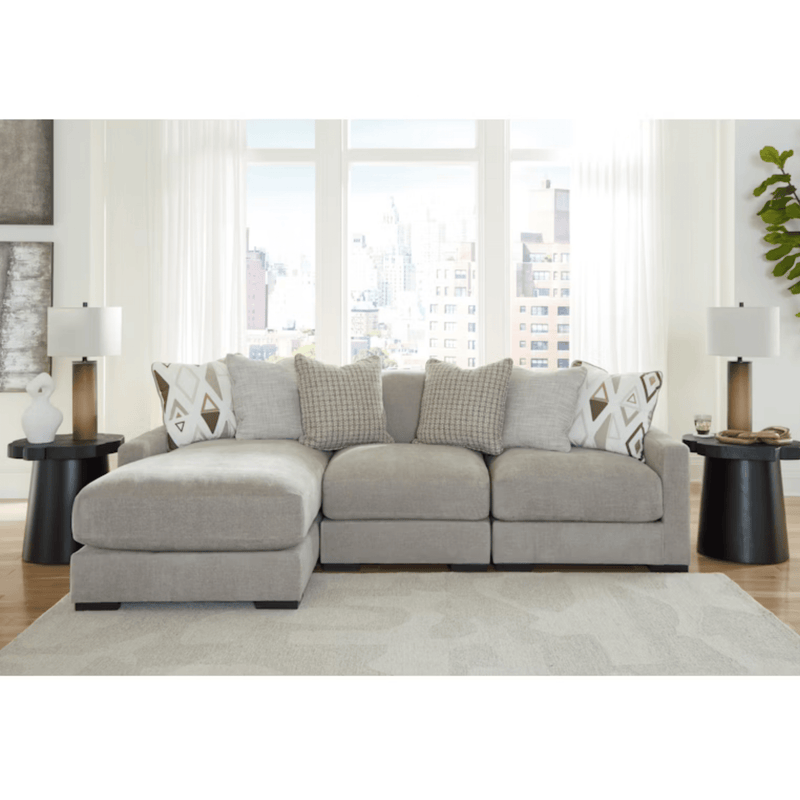 Aslan Court 3 - Piece Sofa Sectional with Chaise - Al Rugaib Furniture