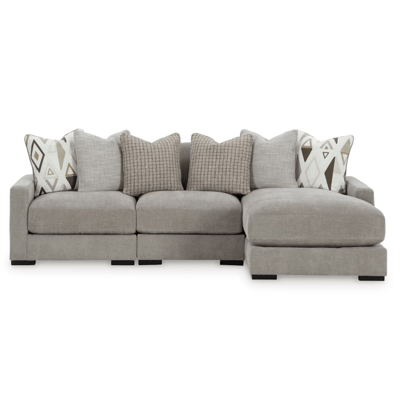 Aslan Court 3 - Piece Sofa Sectional with Chaise - Al Rugaib Furniture