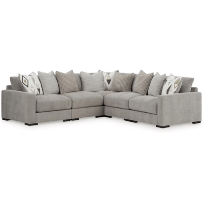 Aslan Court 5 - Piece Sectional - Al Rugaib Furniture