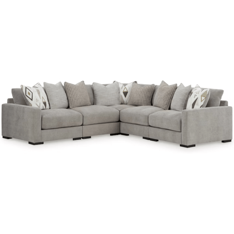 Aslan Court 5 - Piece Sectional - Al Rugaib Furniture