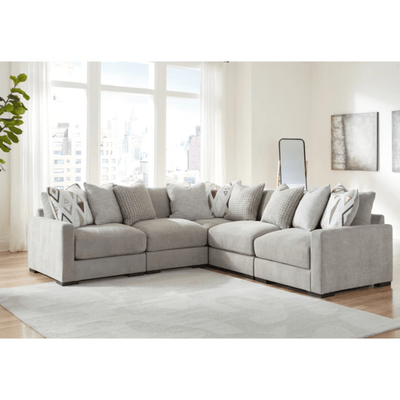 Aslan Court 5 - Piece Sectional - Al Rugaib Furniture