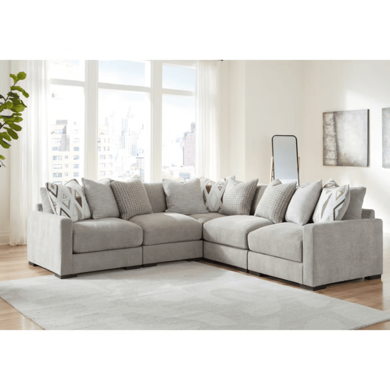 Aslan Court 5 - Piece Sectional - Al Rugaib Furniture