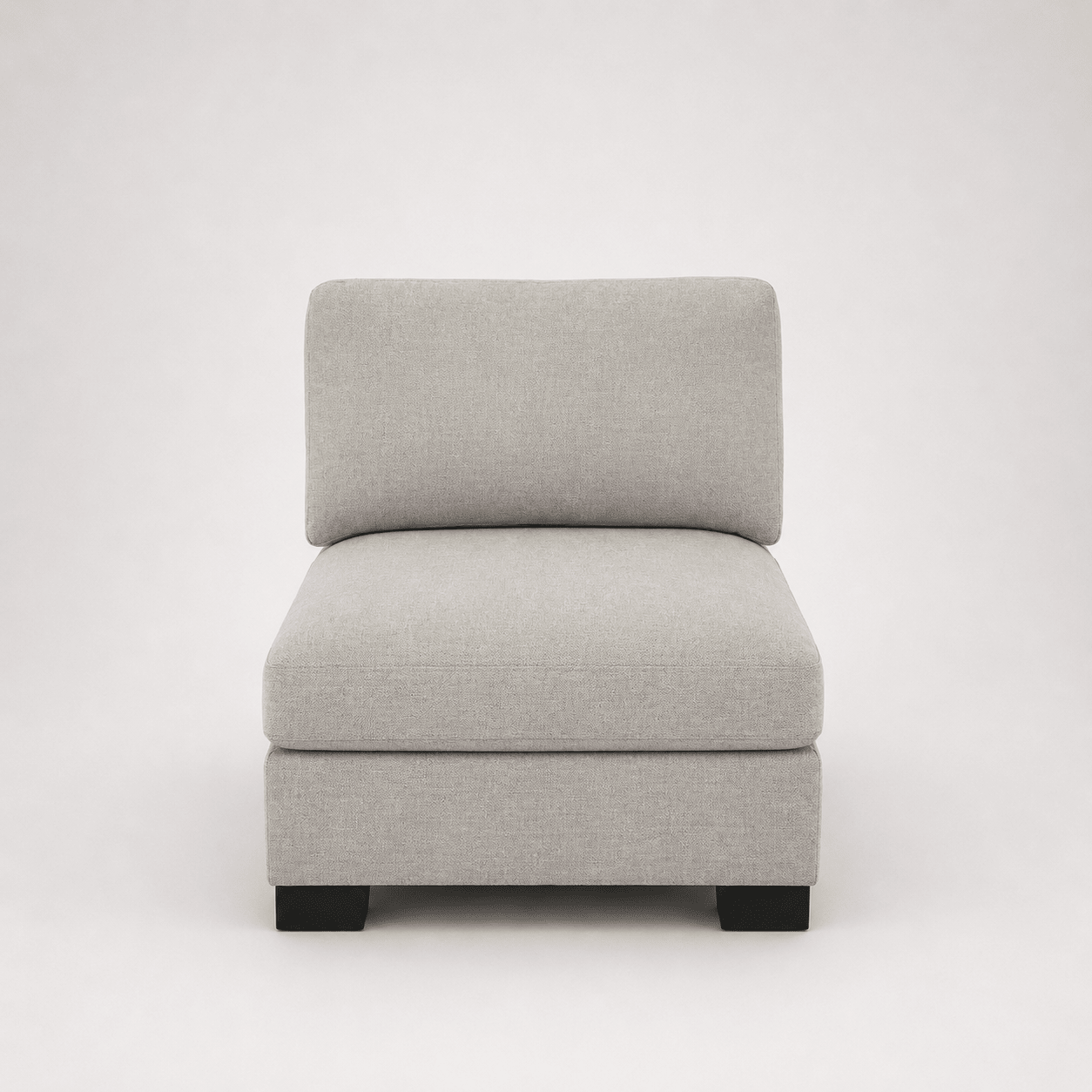 Aspen Oatmeal Armless Chair Sectionals| Roots Furniture