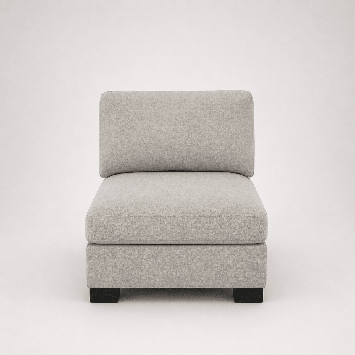Aspen Oatmeal Armless Chair Sectionals| Roots Furniture