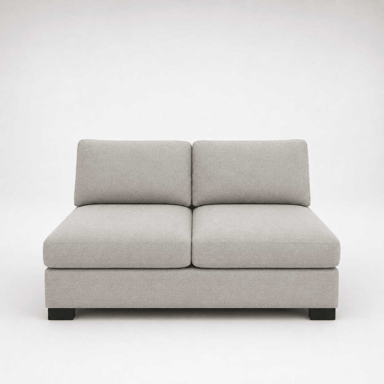 Aspen Oatmeal Armless Loveseat Sectionals| Roots Furniture