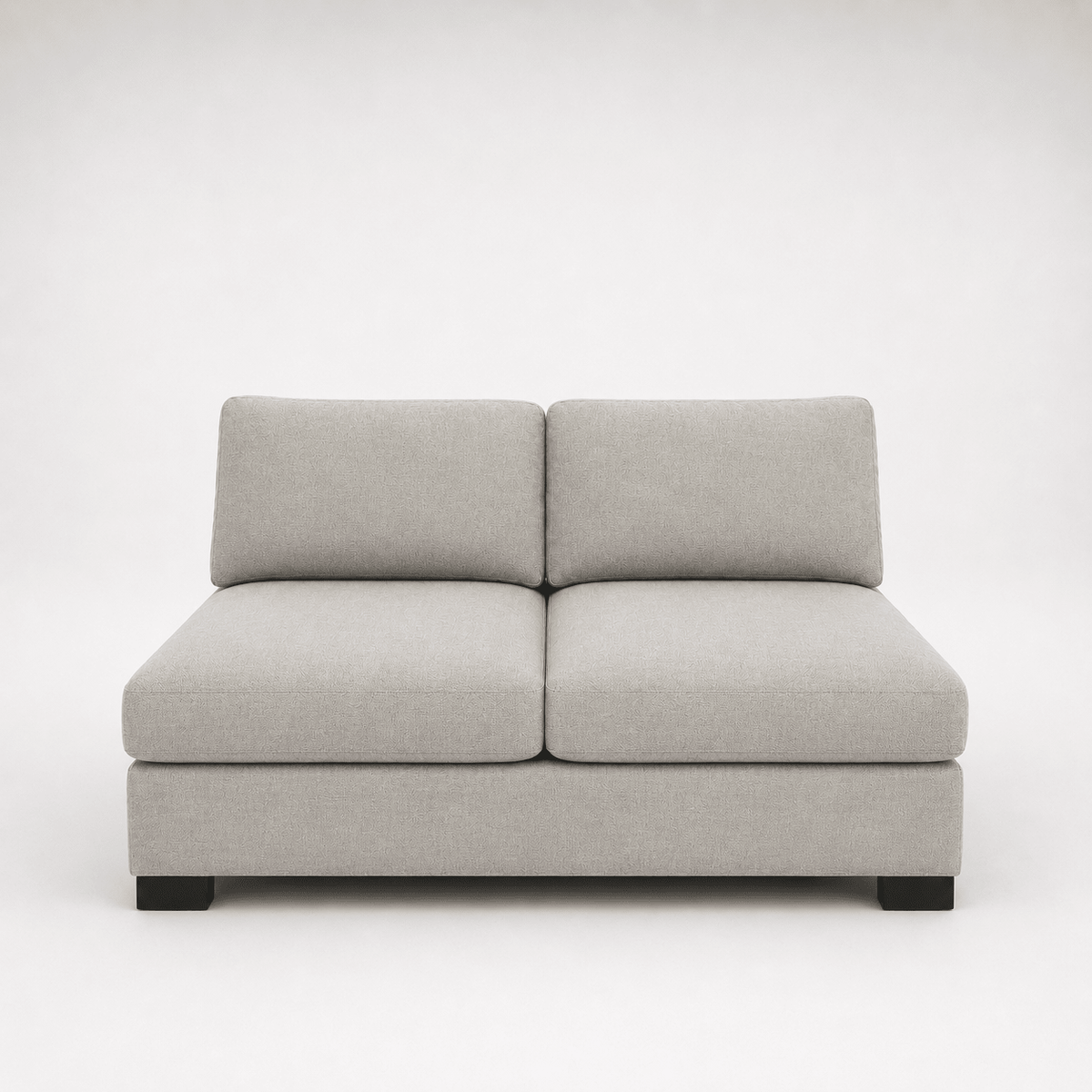 Aspen Oatmeal Armless Loveseat Sectionals| Roots Furniture