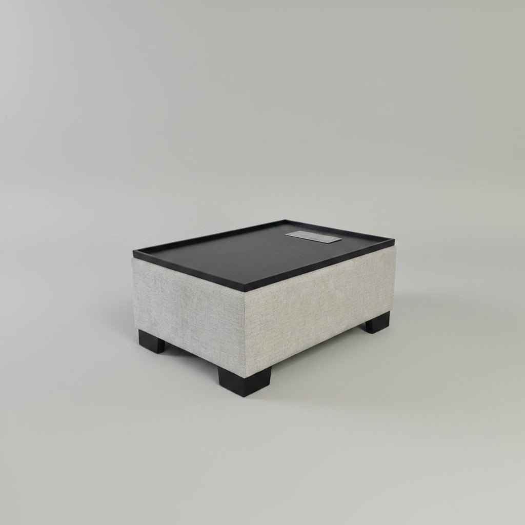 Aspen Wooden Table with Wireless Charging Sectionals| Roots Furniture