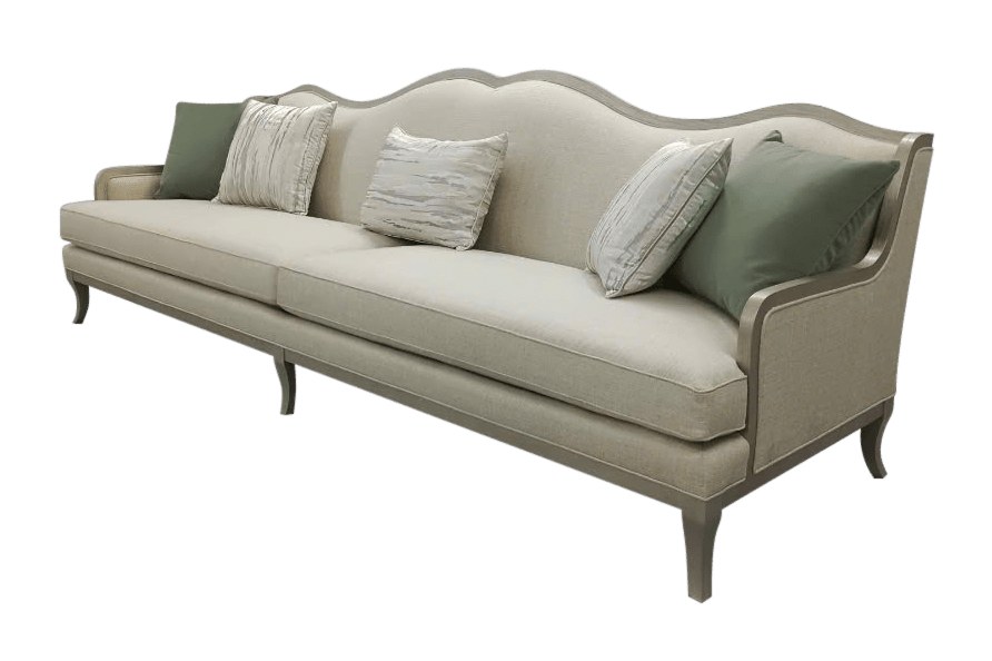 Assemblage Royal Emerald Green 120" Sofa Sofas & Loveseats| A.R.T. Furniture