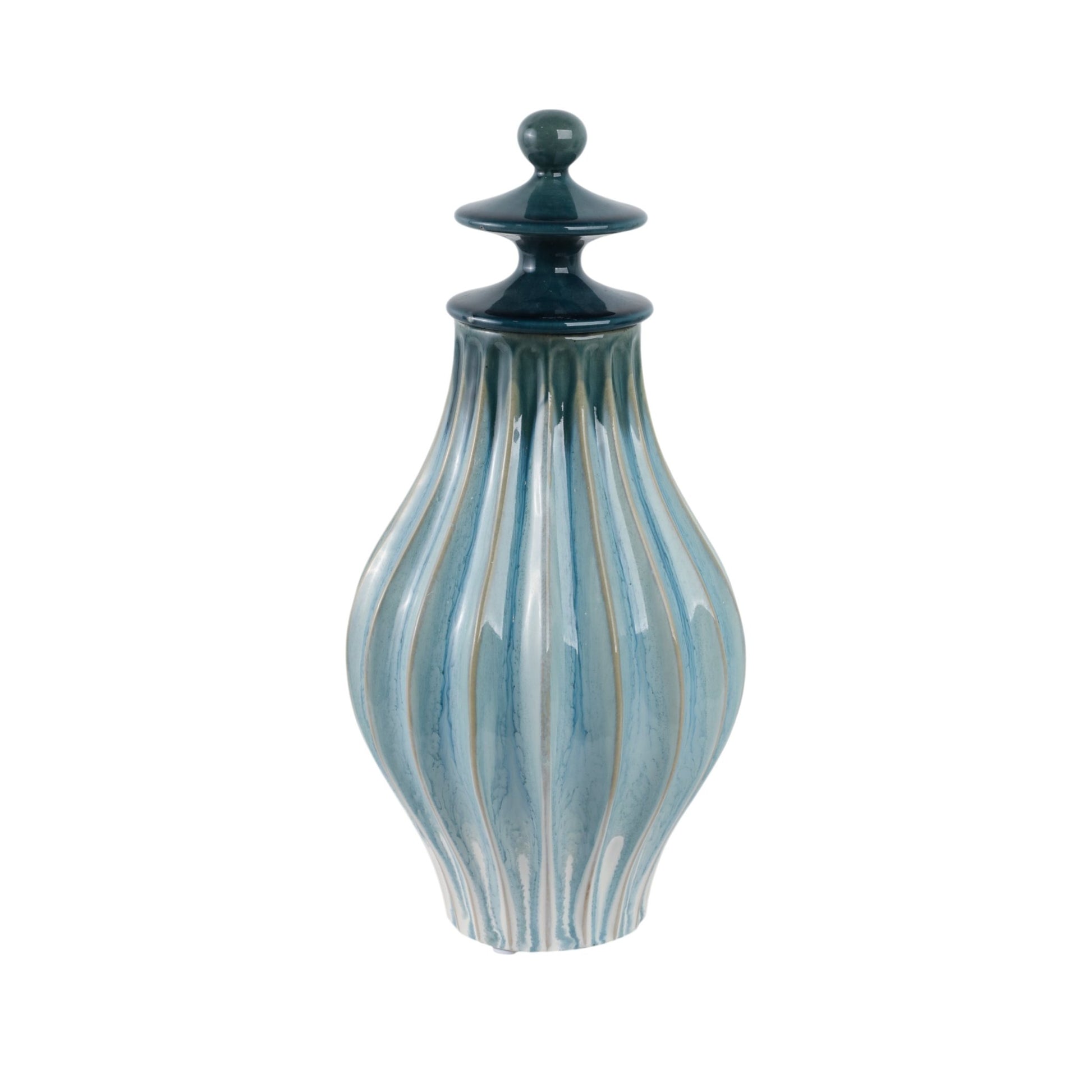 Astoria Lidded Jar Vases and Jars| Sagebrook Home