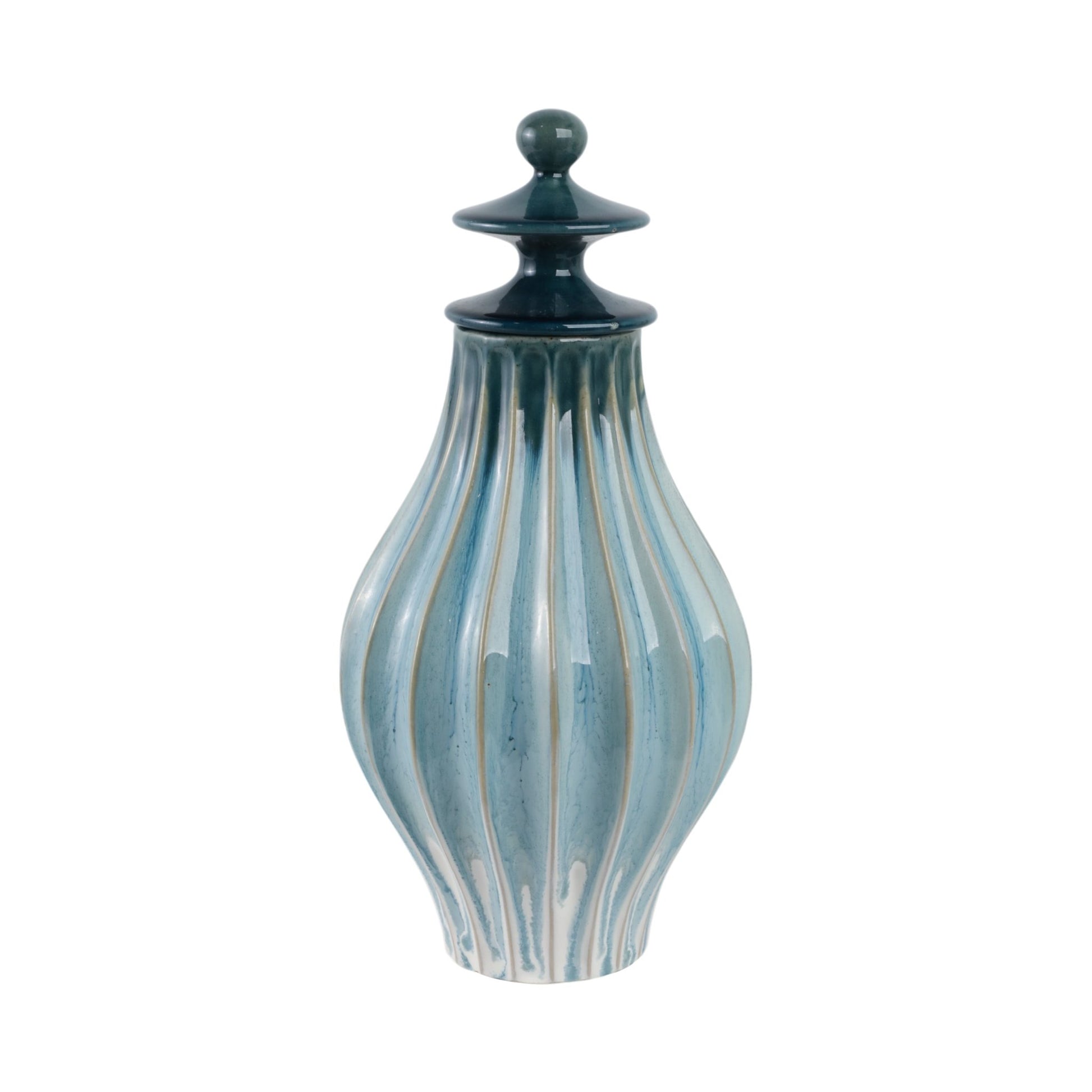 Astoria Lidded Jar Vases and Jars| Sagebrook Home
