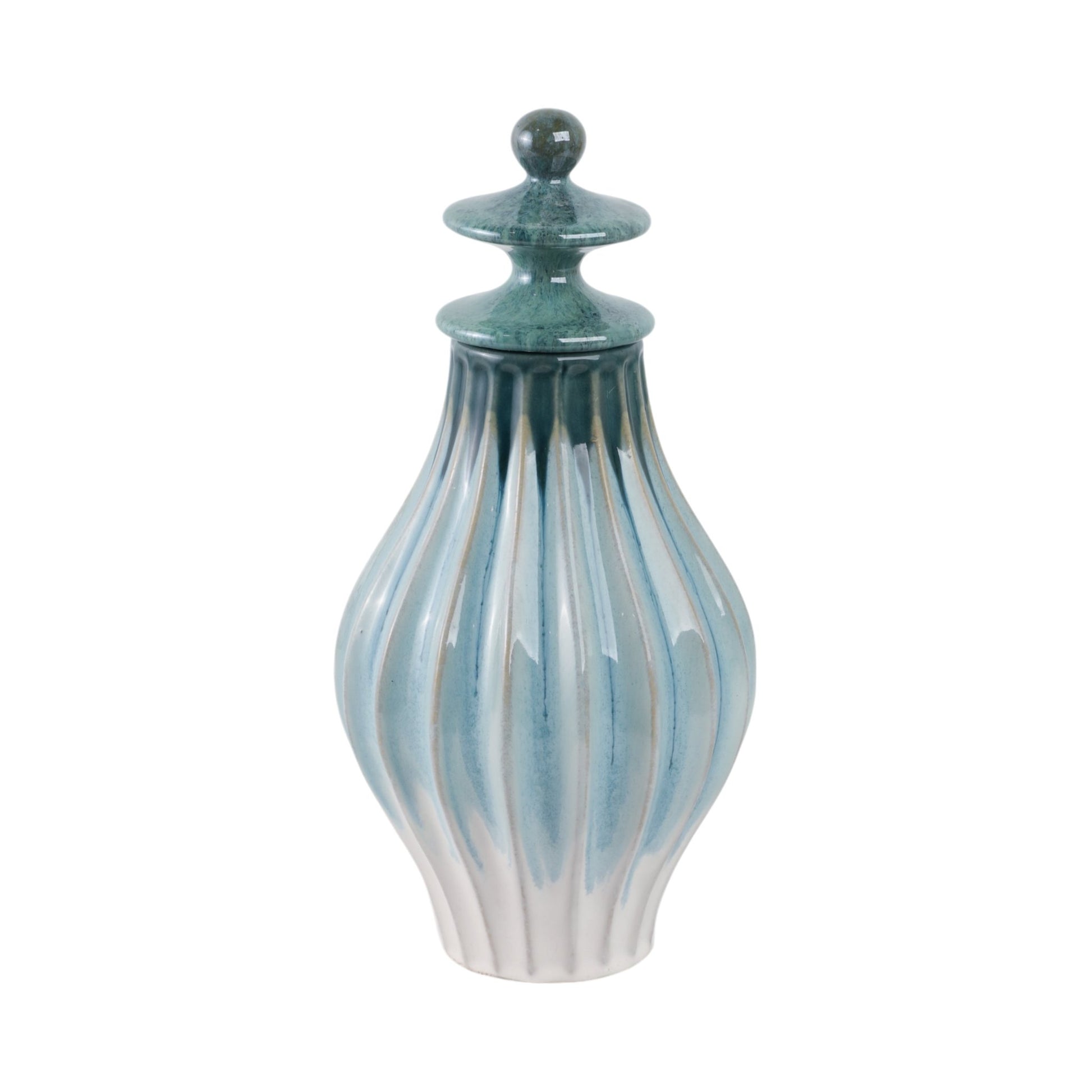 Astoria Lidded Jar Vases and Jars| Sagebrook Home
