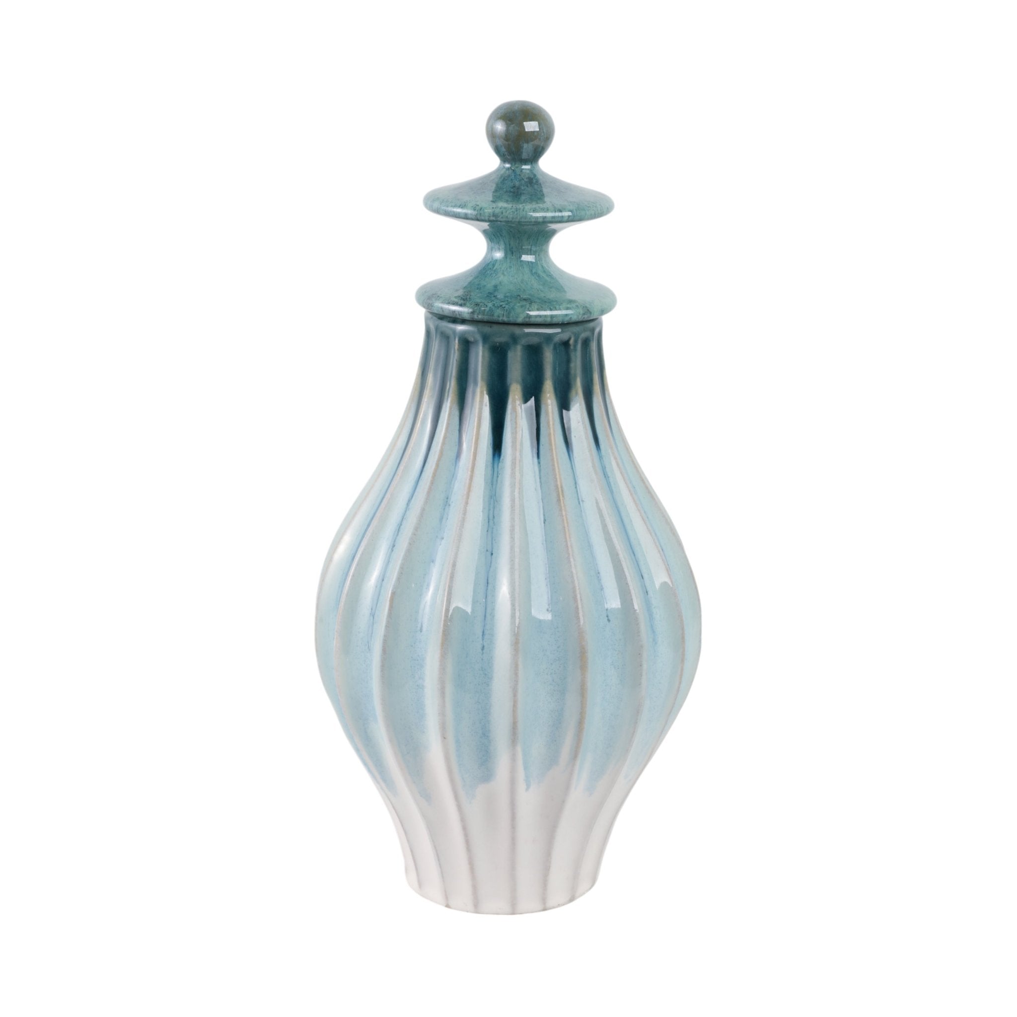 Astoria Lidded Jar Vases and Jars| Sagebrook Home