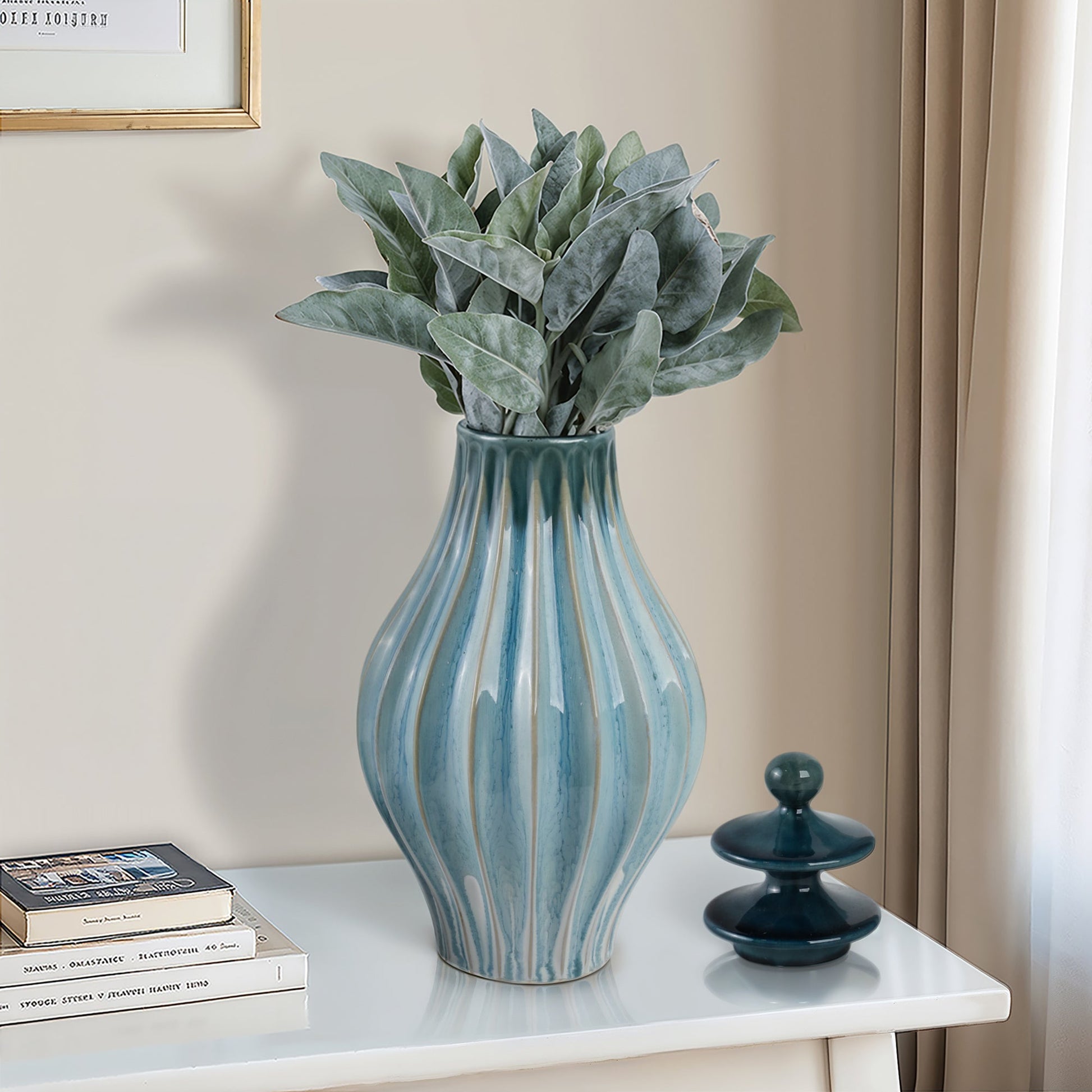 Astoria Lidded Jar Vases and Jars| Sagebrook Home