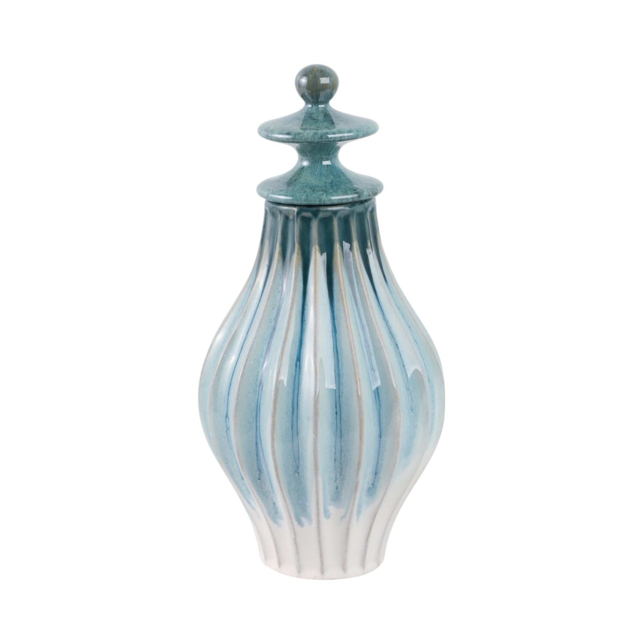 Astoria Lidded Jar Vases and Jars| Sagebrook Home