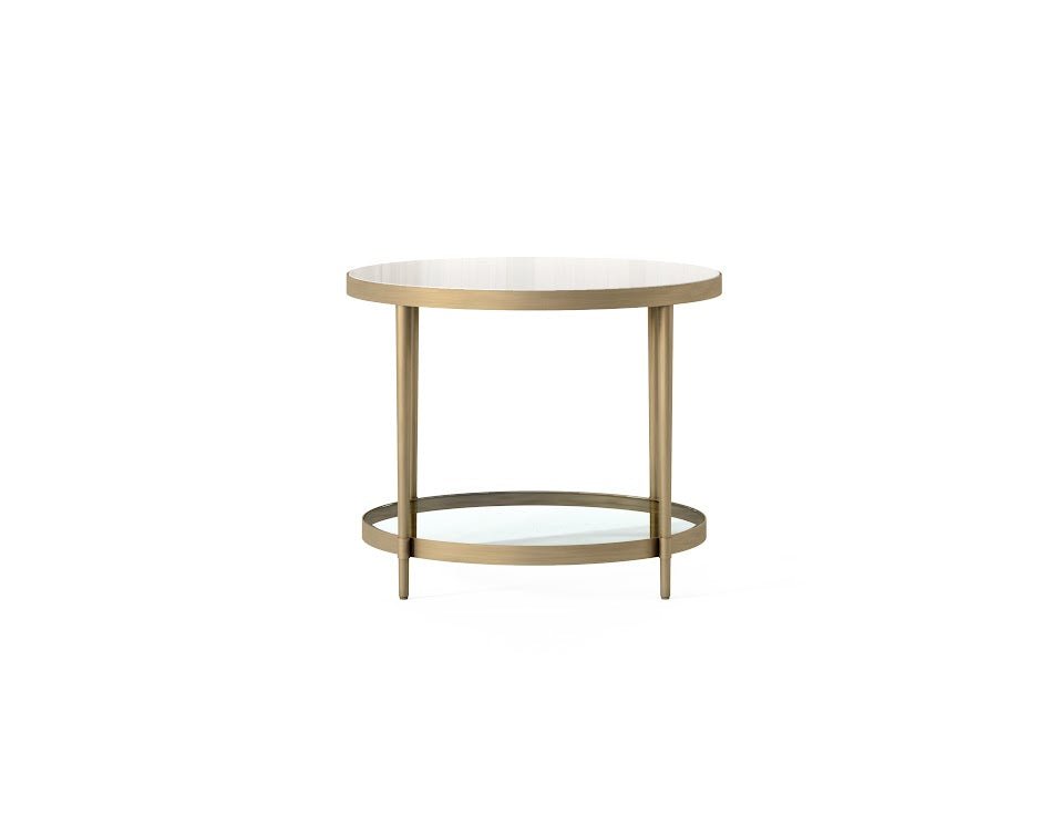 Astoria Round Biresh END TABLE Accent & End Tables| AlRugaib Furniture