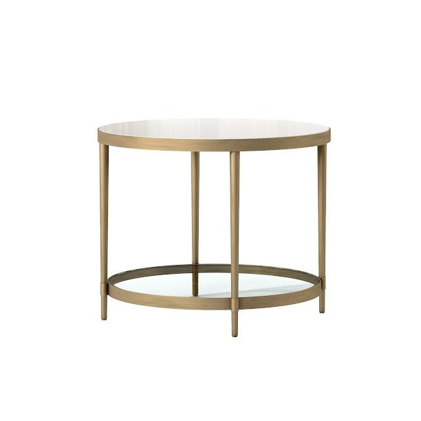 Astoria Round Biresh END TABLE Accent & End Tables| AlRugaib Furniture