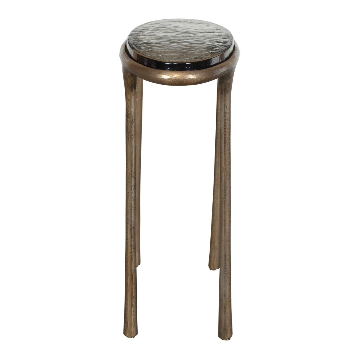 Ata Oval Brass Accent Table Accent & End Tables| Uttermost