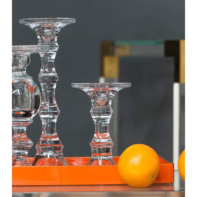Audrey Glass Candlestick, Tall Candle Holders| Roots Furniture