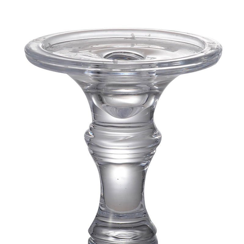 Audrey Glass Candlestick, Tall Candle Holders| Roots Furniture