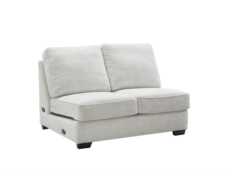 Auralis Armless Loveseat - Al Rugaib Furniture
