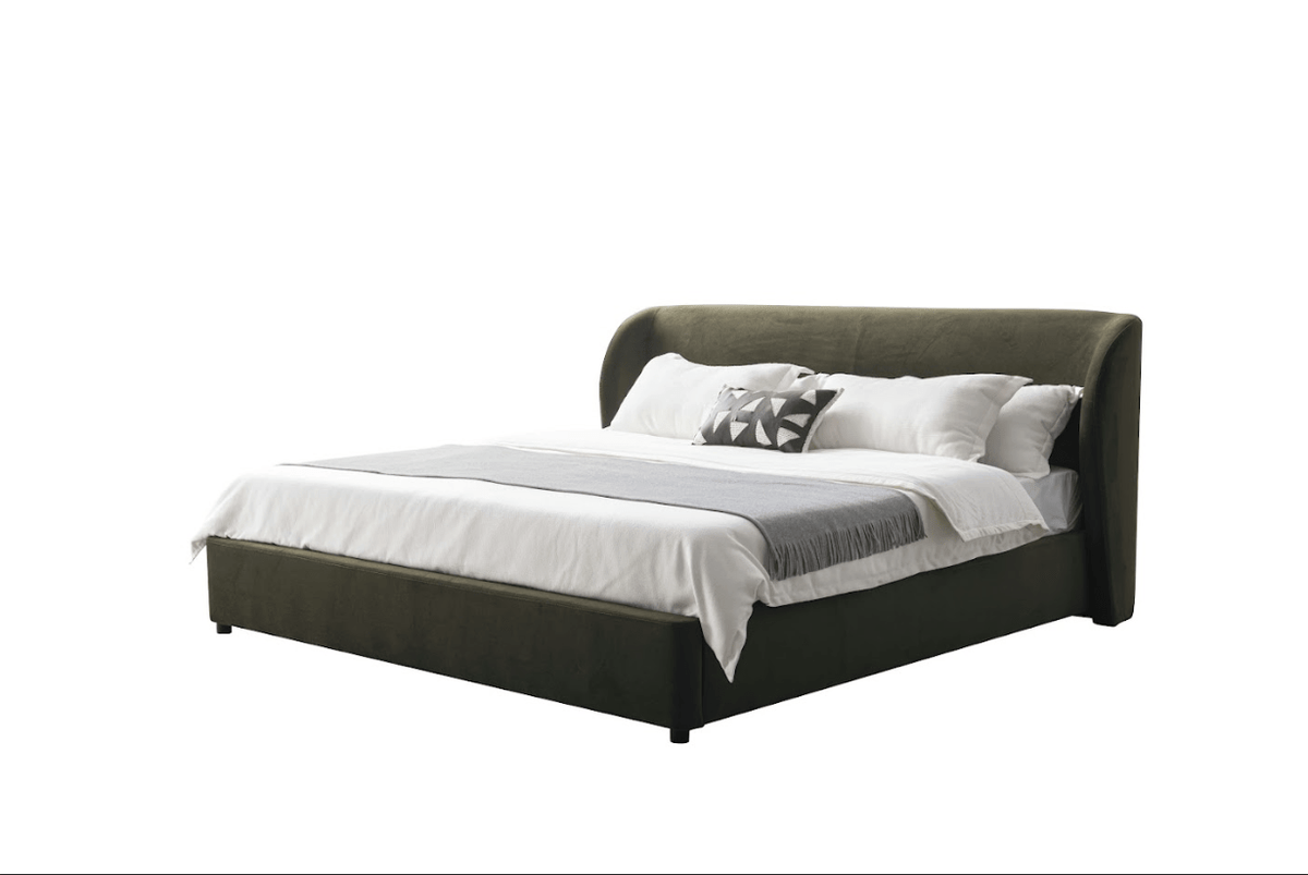 Aurelia Bed Olive US KING Bed Beds| Roots Furniture