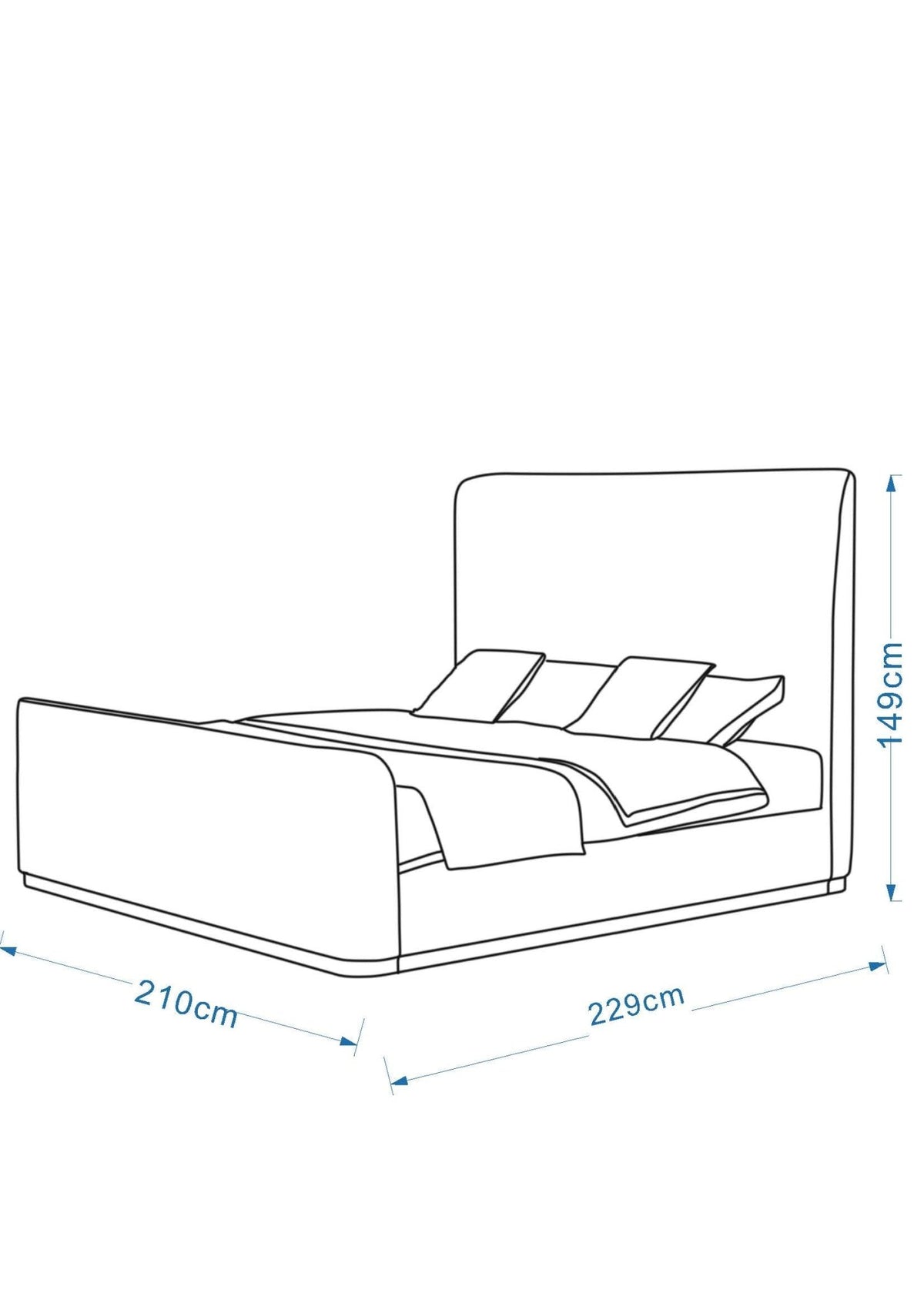 Aurelia Bed Olive US KING Bed Beds| Roots Furniture