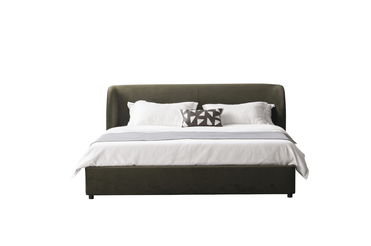 Aurelia Bed Olive US KING Bed Beds| Roots Furniture