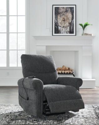 Aureta Power Lift Recliner - Al Rugaib Furniture